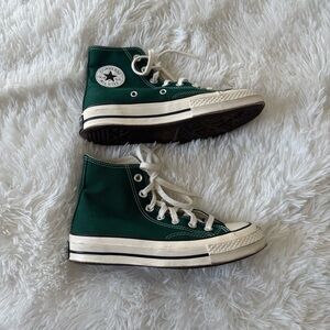 Converse Chuck Taylor 70 High Top Shoe Midnight Clover Green